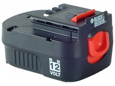 Аккумулятор Black&Decker A12E. Купить аккумуляторную батарею B&D для серии EPC12. Цена на 12В, 1.2 а/ч