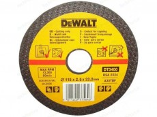 Диск отрезной DeWALT DT 3400. Купить прямой круг по металлу ф115х22.2х2.5мм