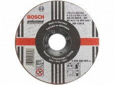Отрезной диск BOSCH 2.608.600.093. Купить круг по нержавеющей стали 115мм. Цена