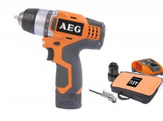 Аккумуляторная дрель шуруповерт AEG BS 12C KIT2