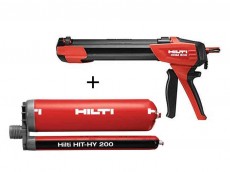 Комплект химический анкер Hilti HIT-HY 200-A/500(20) + Hilti HDM 500