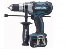 Аккумуляторная ударная дрель Makita BHP 444 RFE