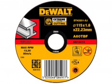 Отрезной круг DeWalt DT 3433. Купить диск по металлу. Цена ф115х22.2х1,6мм