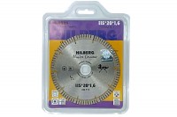 Диск алмазный отрезной Hilberg Master Сeramic HM511 (115x20)