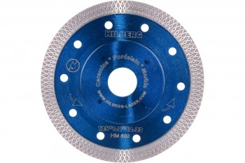 Диск алмазный отрезной Hilberg HM402 - купить по керамограниту турбо ультратонкий круг - цена