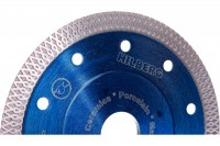 Диск алмазный отрезной Hilberg HM402, турбо, сплошной, 125х22.23 мм