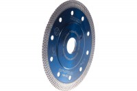 Диск алмазный отрезной Hilberg HM402, турбо, сплошной, 125х22.23 мм