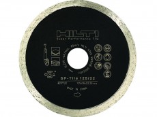 Отрезной алмазный  диск HILTI SP-T 125/22 TILE. Купить для резки плитки. Цена характеристики