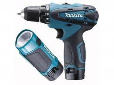 Аккумуляторная дрель-шуруповерт Makita DF330DWLE