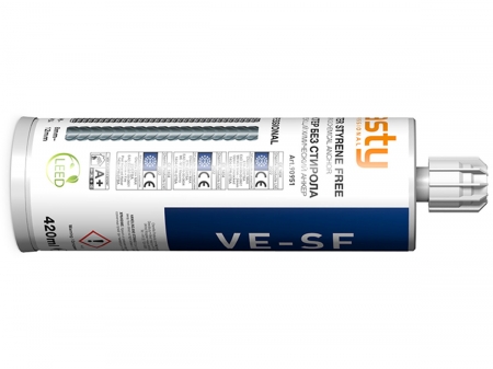 Химический анкер Fasty VE-SF 420 винилэстер, купить картридж  420 мл цена характеристики