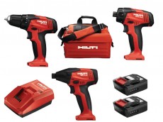 Набор аккумуляторного инструмента HILTI 12В. Купить комплект SF2+SFD2+SID2. Цена характеристики