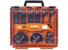 Набор насадок для мультитула AEG 4932430314. Девять режущих предметов от мультиинструмента купить