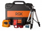 Лазерный нивелир RGK PR-3D со штативом в кейсе