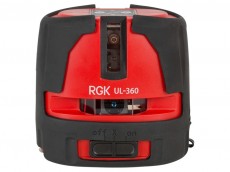 Лазерный нивелир RGK UL-360 (построитель плоскостей). Купить уровень UL360 цена