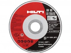 Отрезной диск HILTI AC-D 150 Inox USP. Для резки стали, толщина 1 мм. Цена диска. Купить на болгарку (шлифмашину)