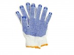 Перчатки х/б ПВХ, 10 класс, 5 нити