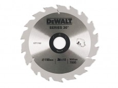 Отрезной пильный диск DeWalt DT 1152. Купить диск для строительных материалов. Цена характеристики Z18