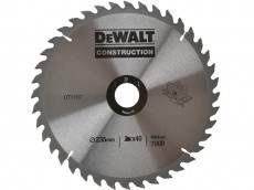 Отрезной пильный диск DeWalt DT 1157. Купить диск для строительных материалов. Цена характеристики Z40