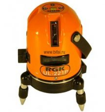 Лазерный нивелир (уровень) RGK UL-221P. купить самовыравнивающийся построитель плоскостей